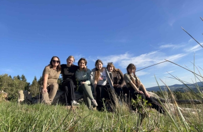 Slet malířek nad Brannou v Jeseníkách